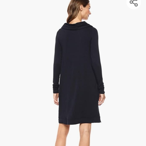 Daily Ritual Gray Soft Terry Dress - Picture 3 of 6